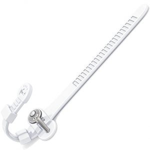 Wrist Strap for locker keys white