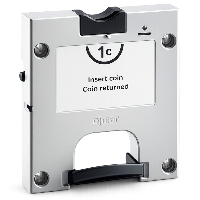 £1 pound coin operated locker lock return retain collect keep