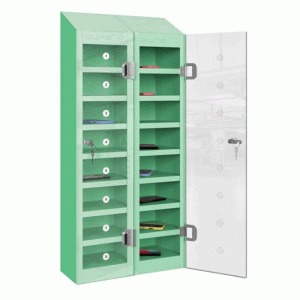 phonesafe locker 16-compartment mint