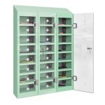 phonesafe locker 24-compartment mint