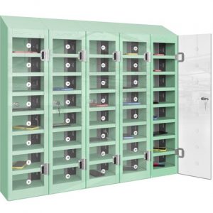 phonesafe locker 40-compartment mint