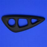 Pure lockers card holder escutcheon door plate for key locks