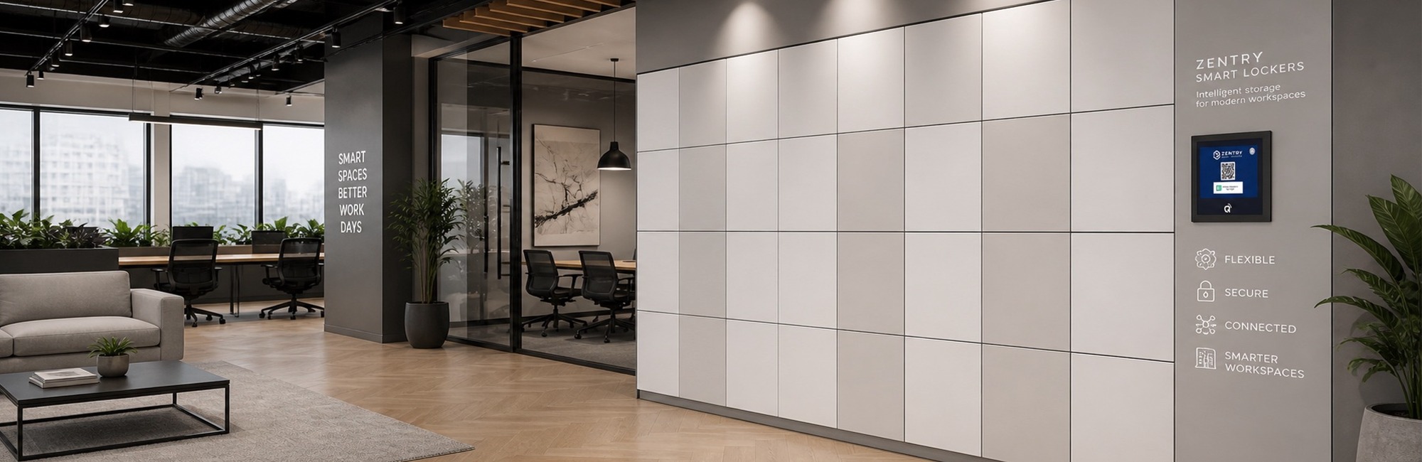 Zentry smart locker management system