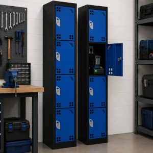 QMP Express delivered Tool Charging Locker 4 door