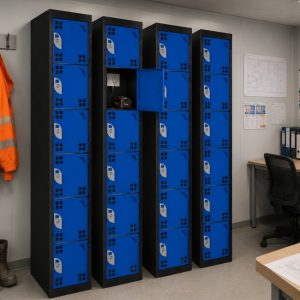 QMP Express delivered Tool Charging Locker 6 door