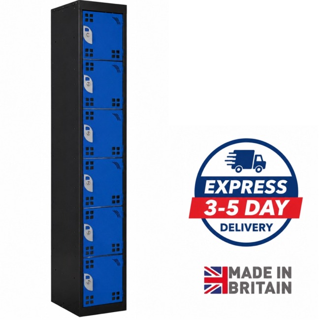 QMP Express delivered Tool Charging Locker 6 door