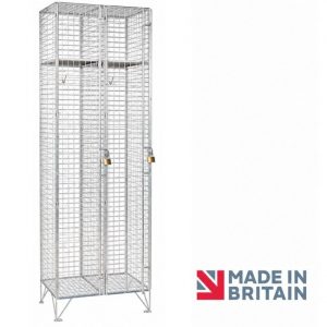 Wire Mesh 1 Door Lockers | Nest-2