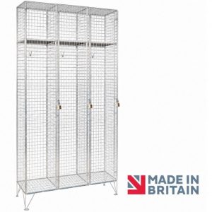 Wire Mesh 1 Door Lockers | Nest-3