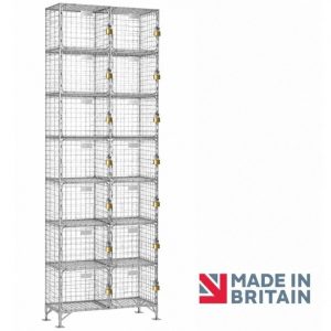 Wire Mesh 8 Door Lockers | Nest-2