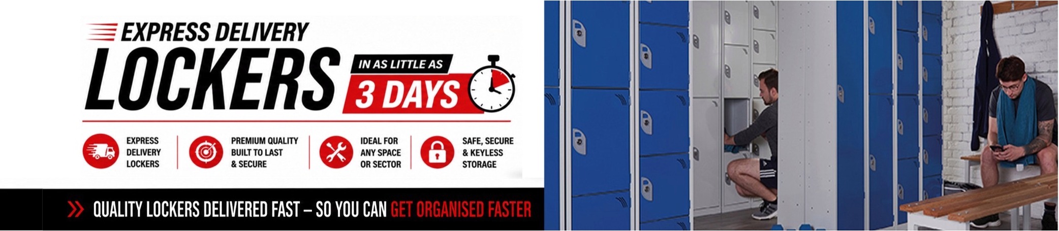 ASL Express Delivery lockers - front page banner