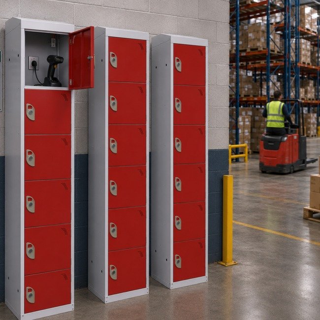 Armour 6-Door Fire Suppression Locker - Image 2